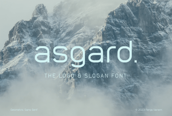 Asgard: The Modern Sans Serif for Sophisticated Branding