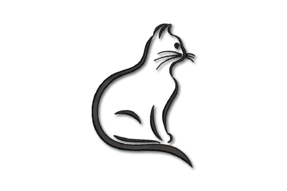 Cat: The Perfect Embroidery Design for Feline Lovers