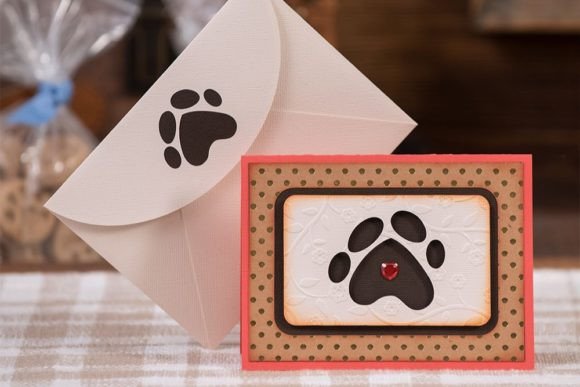 Celebrate Furry Friends with the Pet Paw Card SVG