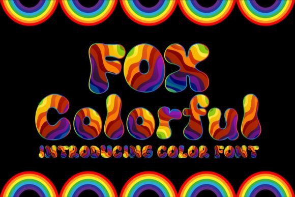 Fox Colorful: A Playful Color Font for Bold Designs