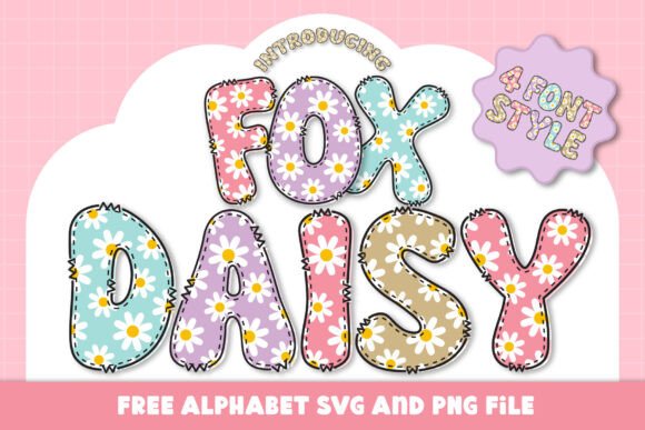 Fox Daisy: A Playful Color Font for Vibrant Designs