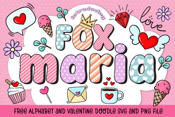 Fox Maria: A Playful Color Font for Creative Designs