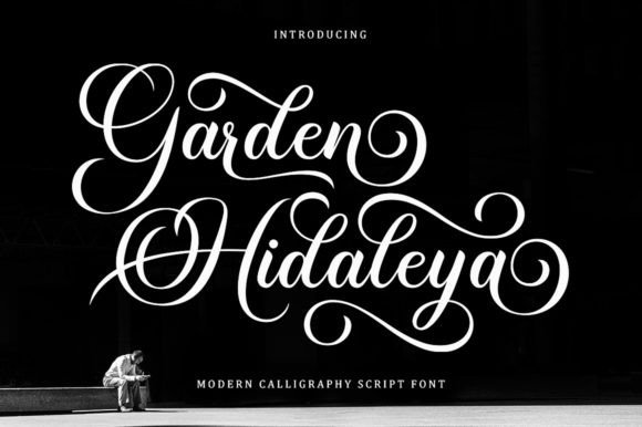 Garden Hidaleya: A Font That Feels Like a Love Letter