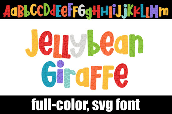 Jellybean Giraffe: A Playful Alphabet for Bold Brands