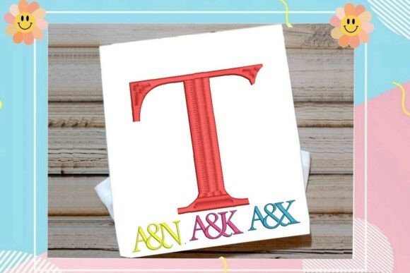 Letter T Split Monogram: A Sophisticated Serif for Personalized Design
