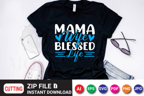 Mama Wife Blessed Life: A Font for Honoring Everyday Heroes