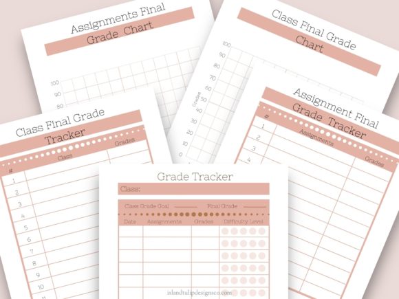 Organize Student Success: The School Grades Tracker Planner