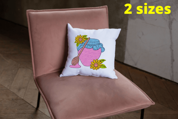 Sweeten Your Fabric: The Pot of Honey Embroidery Design