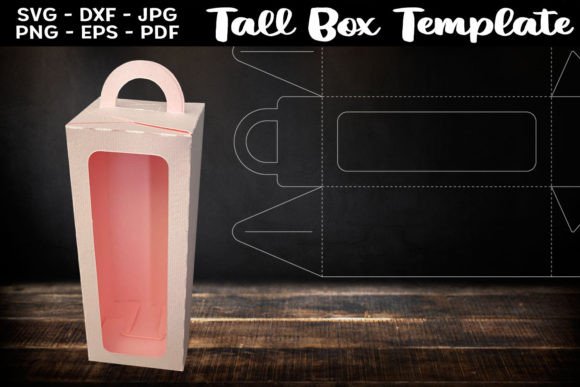 Tall Gable Box SVG: A Versatile Template for Modern Creators