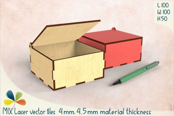 The Laser Cut Box with Hinge Lid: A Practical Design Asset